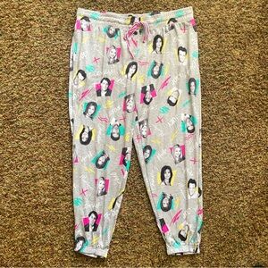 Friends The Television Series Gray Lounge Pants with Cast Photos NWOT size XL
